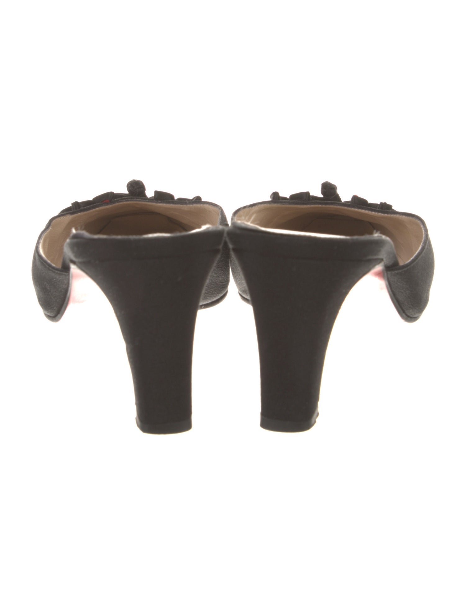 Christian Louboutin Bow Accents Mules